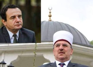 Kreu i Bashkësisë Islame, Tërnava i drejtohet Kurtit për shaminë