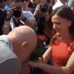 U shpall kampione e Europës, Rama i puth duart Luiza Gegës (VIDEO)