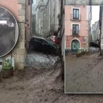 Info Shqip: “Çmendet” moti në Itali, rrugët kthehen në lumenj, uji merr përpara makinat (VIDEO)