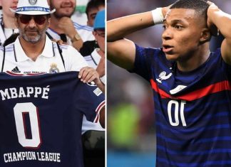 Tifozi i Real Madrid bëhet viral, ka një mesazh për Mbappe
