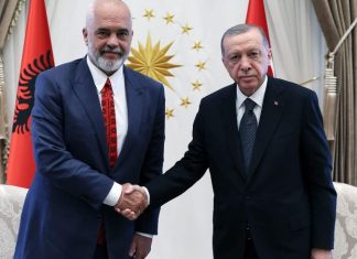 Rama, takim “vëllazëror” me presidentin turk Erdogan