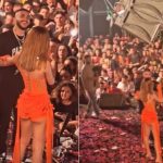 Tayna ndërpret koncertin, surprizon Butrint Imerin
