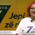 Vjollcë Berisha: Unë besoj fort tek rinia, aftësitë e tyre duhet artikuluar në vendin e tyre të lindjes e jo rrugëve të botës, andaj votoni, shtatë jepni Zë rinisë