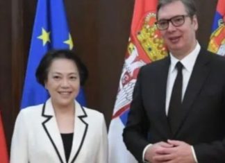 Para takimit me Kurtin në Bruksel, Vuçiç takohet me ambasadoren kineze e cila mohon njohjen e Kosovës, çfarë diskutuan?