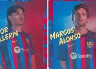 Bellerin dhe Alonso prezantohen te Barcelona