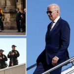 Tjetër incident viral i Joe Biden, pengohet disa herë teksa ngjit shkallët e avionit presidencial
