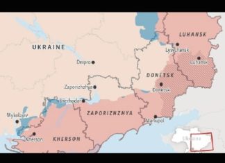 Ukraina thotë se banorët po i detyrojnë të votojnë për bashkim me Rusinë