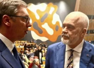 Vuçiq takohet me Ramën në OKB: Një përshëndetje e shkurtër me mikun tim