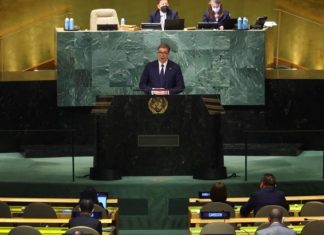 Vuçiç: Serbia mbështet integritetin territorial të anëtarëve të OKB-së, përfshirë Ukrainën