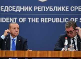 Erdogan e thotë para Vuçiqit se Kosovën e Serbinë i ndanë kufiri