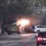 Momenti kur ushtria ruse hap zjarr në qendër të qytetit të Khersonit