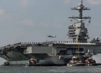 Nis e “çan detrat” aeroplanmbajtësja më e re amerikane