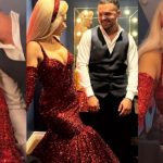 Elvana Gjata vishet si diva e muzikës shqiptare për Halloween, Ylli Limani s’i reziston dot (VIDEO)