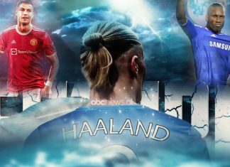 Haaland është një ciklon, në 8 ndeshje ka arritur CR7 dhe Drogba për numrin e hat-trick