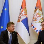 Katër ditë pas takimit me Kurtin, Lajçak “kokë më kokë” me Vuçiçin në Beograd