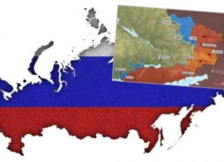Kjo është Rusia e re: Moska publikoi një hartë me territoret e reja (FOTO)