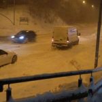 Bie bora e parë në Strazhë