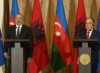 Begaj i kërkon njohjen e Kosovës presidentit të Azerbajxhanit në Shqipëri