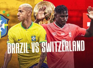 Formacionet zyrtare Brazil-Zvicër: Xhaka pa Shaqirin në fushë, Brazili pa Neymar