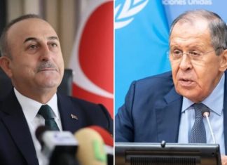 Lavrov diskuton marrëveshjen e grurit me homologun turk