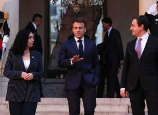 Osmani flet për takimin me Macron: E informuam për veprimet destabilizuese të Serbisë në veri të Kosovës