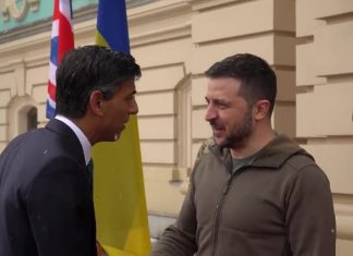 Rishi Sunak vizitë “surprizë” në Kiev, takohet me Zelenskyn