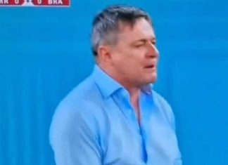 Trajneri serb Stojkoviq, shanë me nënë shqiptarët pas golit të Serbisë kundër Zvicrës (VIDEO)