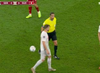Xhaka u tregon pjesën intime lojtarëve serb, ata tërbohen të gjithë dhe tentojnë ta sulmojnë