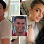 Një tortë në formën e Ronaldos 1.5 metra e lartë iu prezantua Georgina Rodriguez në Katar