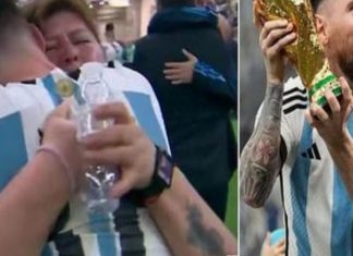 Nuk ishte nëna e tij, Gruaja që Messi përqafoi emocionalisht pas finales pjesë e rëndësishme e kombëtares