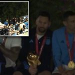 Festimi për pak u kthye në tragjedi: Messi me shokë rrezikuan të binin nga autobusi, shkak një kabllo elektrik