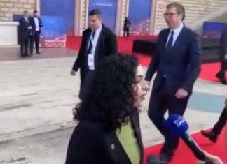 Presidenti i Serbisë i kalon pas, Vjosa Osmani: Duhet hedhur poshtë mendësia e Vuçiç që sjell luftë