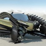 Koncepti i ri Lamborghini, vepron në tokë, rërë dhe shkëmbinj