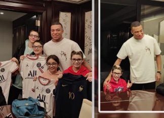Mbappe bën veprimin e jashtëzakonshëm, francezi lumturon një 11-vjeçar me sëmundjen e rrallë