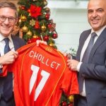 Chollet nuk e solli listën e zezë, Кovaçevski i dhuroi fanellë të përfaqësueses së Мaqedonisë