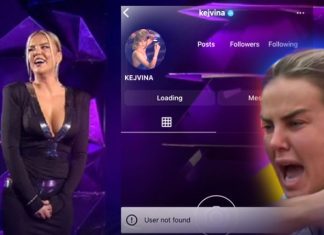 Pas skandalit të shuplakës në Big Brother VIP Albania, Kejvina Kthella mbyll llogarinë e saj në Instagram