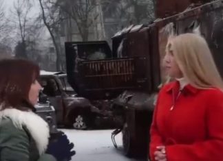 Shpërthimi në Kiev ndodhi gjatë një transmetimi televiziv, publikohet momenti i frikësimit të reportereve