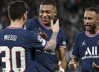PSG nxjerr Neymar “jashtë-loje”, Messi e Mbappe “protagonistët” e parizienëve