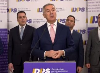 Presidenti malazez Gjukanoviç shpall kandidaturën për një mandat të tretë