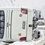 Kroaci: Përmbyset autobusi me targa shqiptare