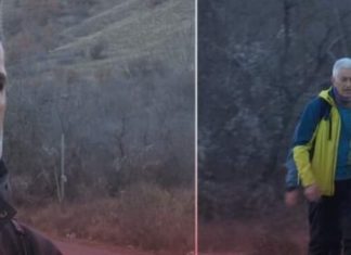 Nga Austria në Mekë në këmbë, arrin në Shkup, Enver Beganoviç (VIDEO)