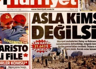 “Efharisto poli file”, Gazeta turke falenderon Greqinë për ndihmën pas tërmetit