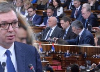 Vuçiq iu drejtohet deputetëve: Me dhunën e djeshme kënaqët Kurtin dhe kroatët