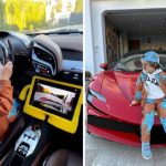 3-vjeçar parkon ferrarrin 500.000$ të prindërve të tij (VIDEO)
