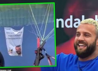 Dron me mesazh mahnitës për ditëlindjen e nënës së Luizit