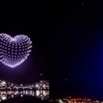 Mbi 500 dronë spektakël mbi Liqenin e Tiranës, Edi Rama ka publikuar pamjet
