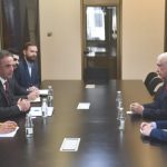 Ministri Azir Aliu u takua me ambasadorin shqiptar Fatos Reka