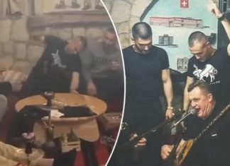 Pas pamjeve ku shihet duke goditur sofrën me çekan, reagon Don Xhoni: Në asnjë rast s’e kemi përbuz bukën tonë