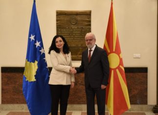 Gjatë takimit me Xhaferin, Osmani: Shqiptarët kontribuuan në shtetformimin dhe shtendërtimin e Maqedonisë së Veriut