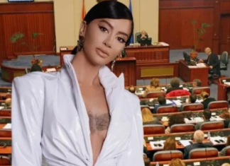 Huqje në Kuvendin e Maqedonisë së Veriut, kryesuesi ngatërron deputeten me Dafina Zeqirin